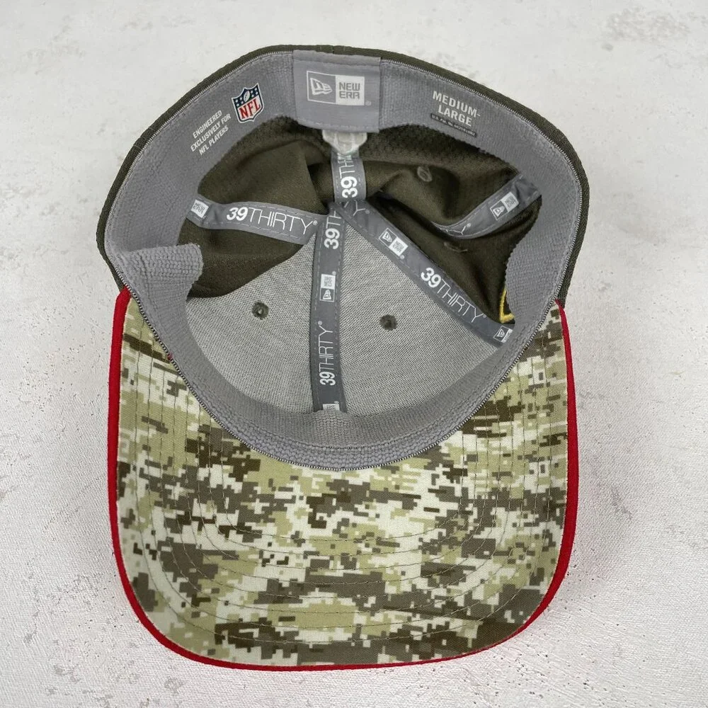 New York Giants Cap Mens Medium - Large Green New‎ Era NFL Camo Brim